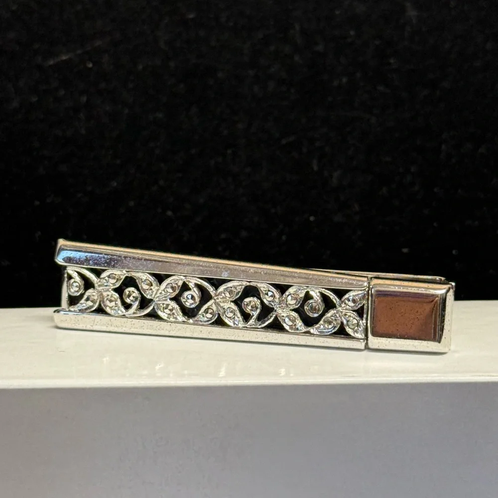 Vintage Heavy Sterling Silver Money Clip